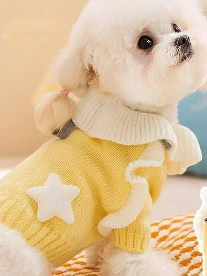 Ribbed Knit Pet Sweaters